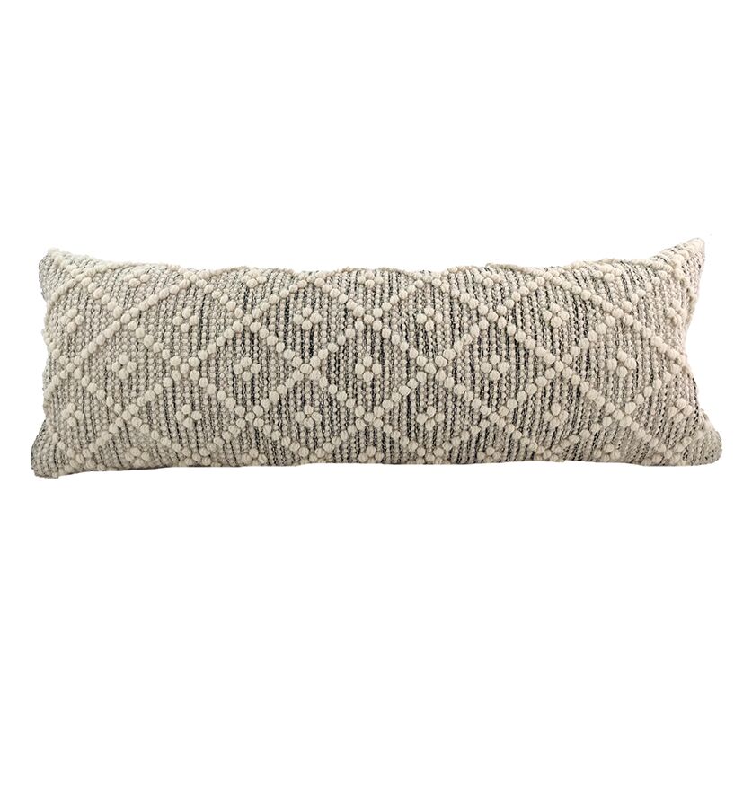IMG_20220210_162657-1-827x900-1.jpg Natural & Black Color Home Decor Handmade Cushion - CS 048 (30x90cm) - Image 1