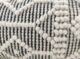 Natural & Black Handmade Cotton and Wool Woven Cushion Cover - CS 050 (30x90cm) - الصورة 3