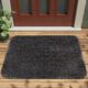 Black Glitter Decor Doormat - MPV 07 (50x80cm) - الصورة 4