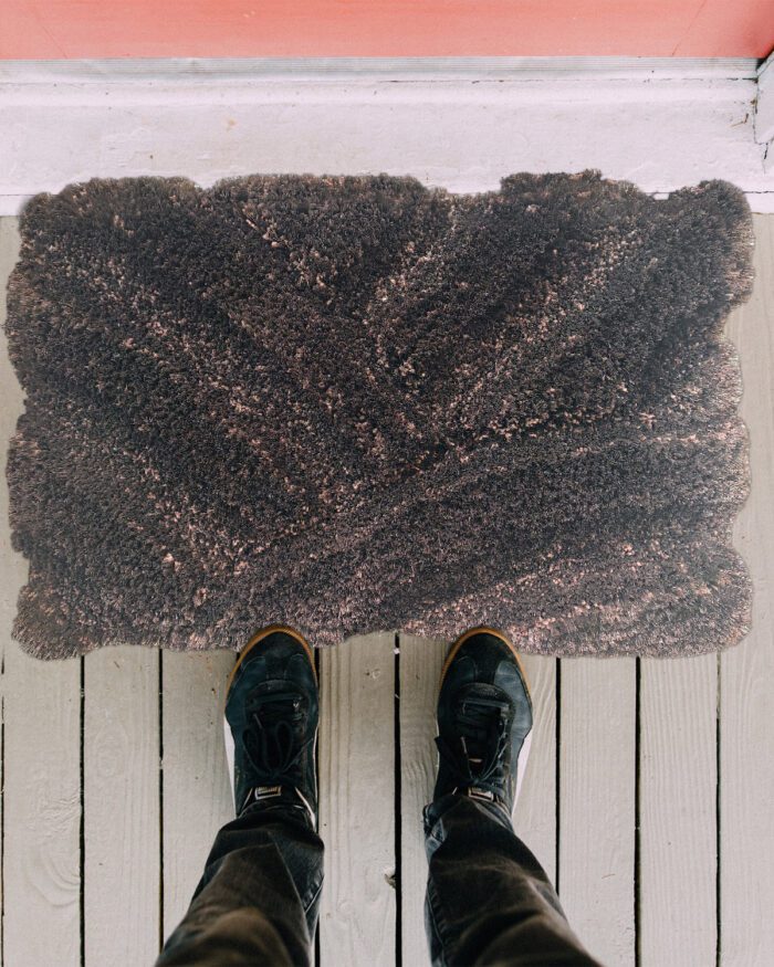 ⁦Brown Bedroom Doormat - MP3D 04 (50x80cm)⁩ - الصورة ⁦2⁩