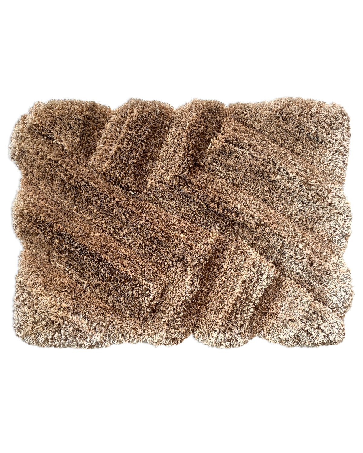 IMG_20220215_111121.jpg Beige Indoor and Outdoor Fluffy Doormat - MP3D 09 (50x80cm) - الصورة 1