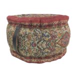 Digital Print Pouf Multi Color - PF 029 (50x50x30cm)