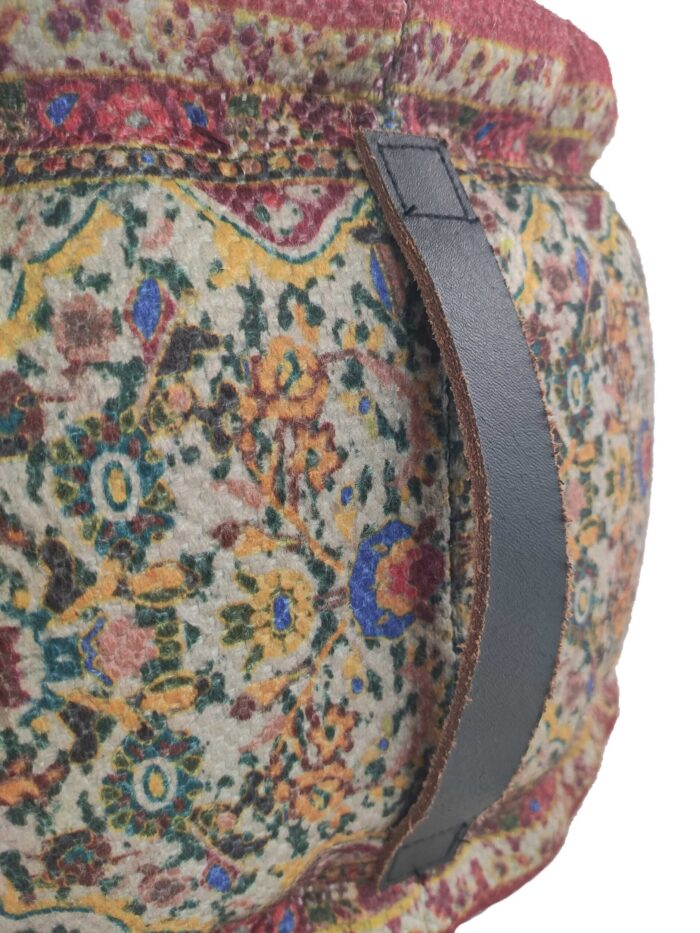 Digital Print Pouf Multi Color - PF 029 (50x50x30cm) - Image 2