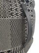 Black and White Color Soft and Comfort Pouf for Study Room - PF 040 (50x50x30cm) - Image 3