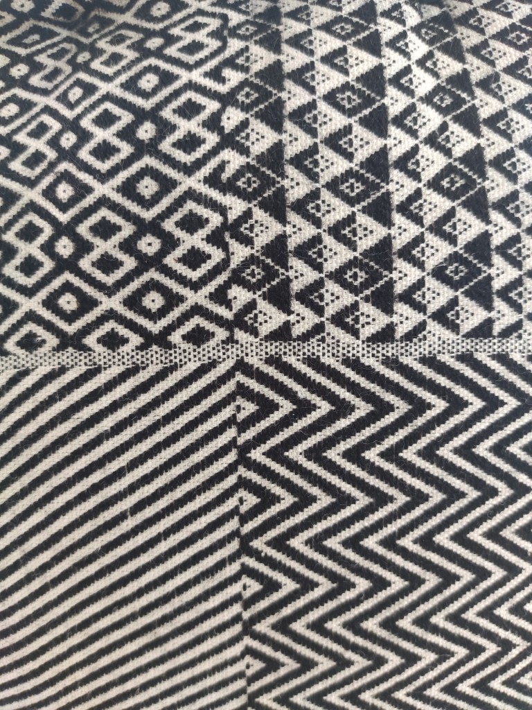 IMG_20220316_120500.jpg Black and White Color Soft and Comfort Pouf for Study Room - PF 040 (50x50x30cm) - Image 4