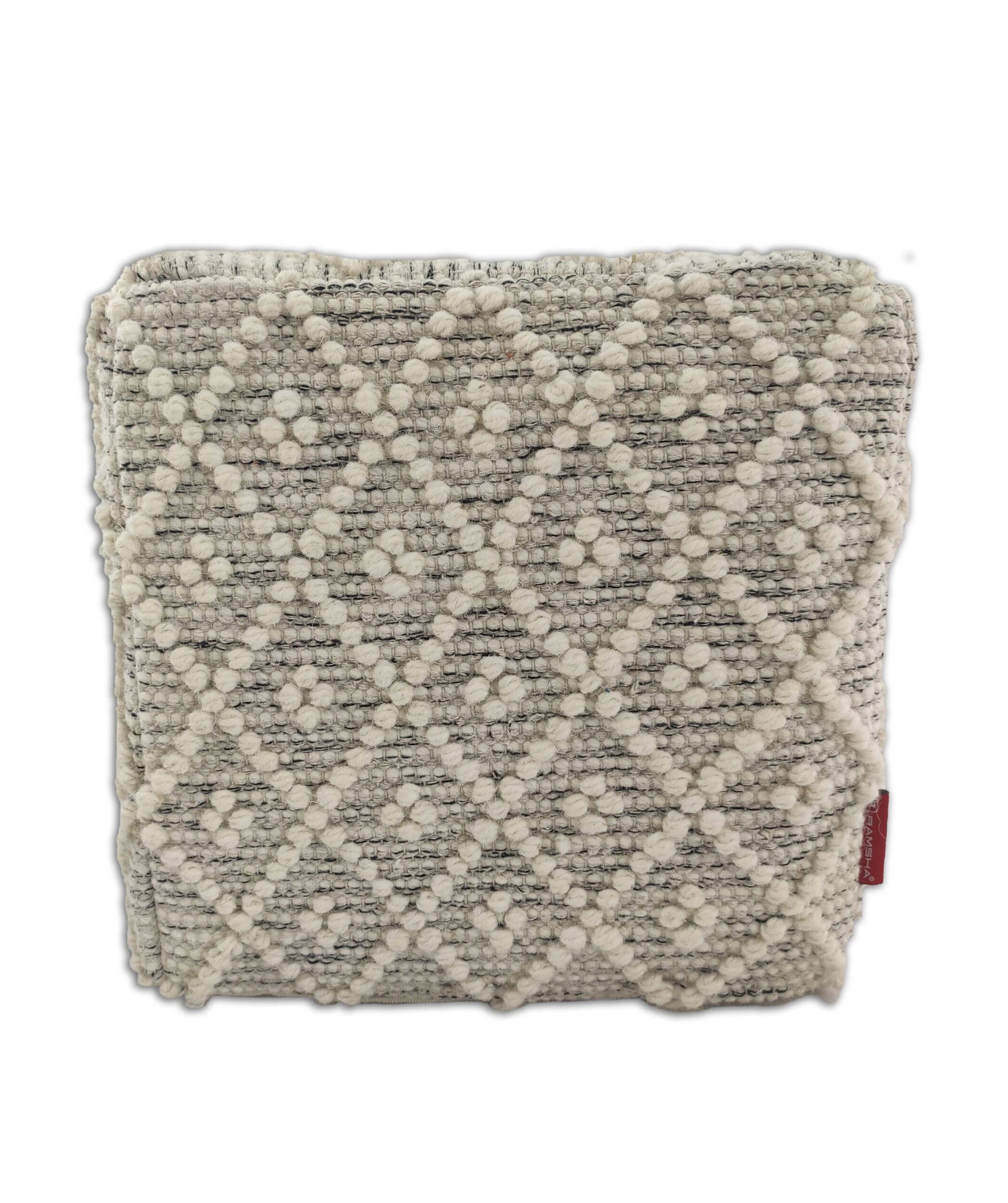 IMG_20220316_122334-scaled-1.jpg Natural Color Woven Area Pouf for Floor - PF 014 (40x40x40cm) - Image 2