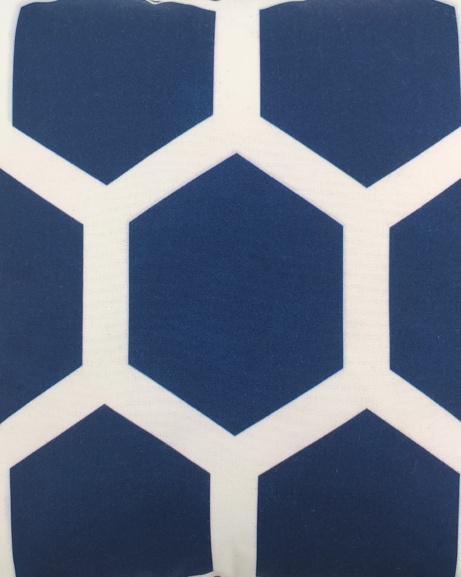 IMG_20220316_151026.jpg Blue and White Polyester Cushion Cover for Playroom and Living Room - CS 113 (45x45cm) - Image 3