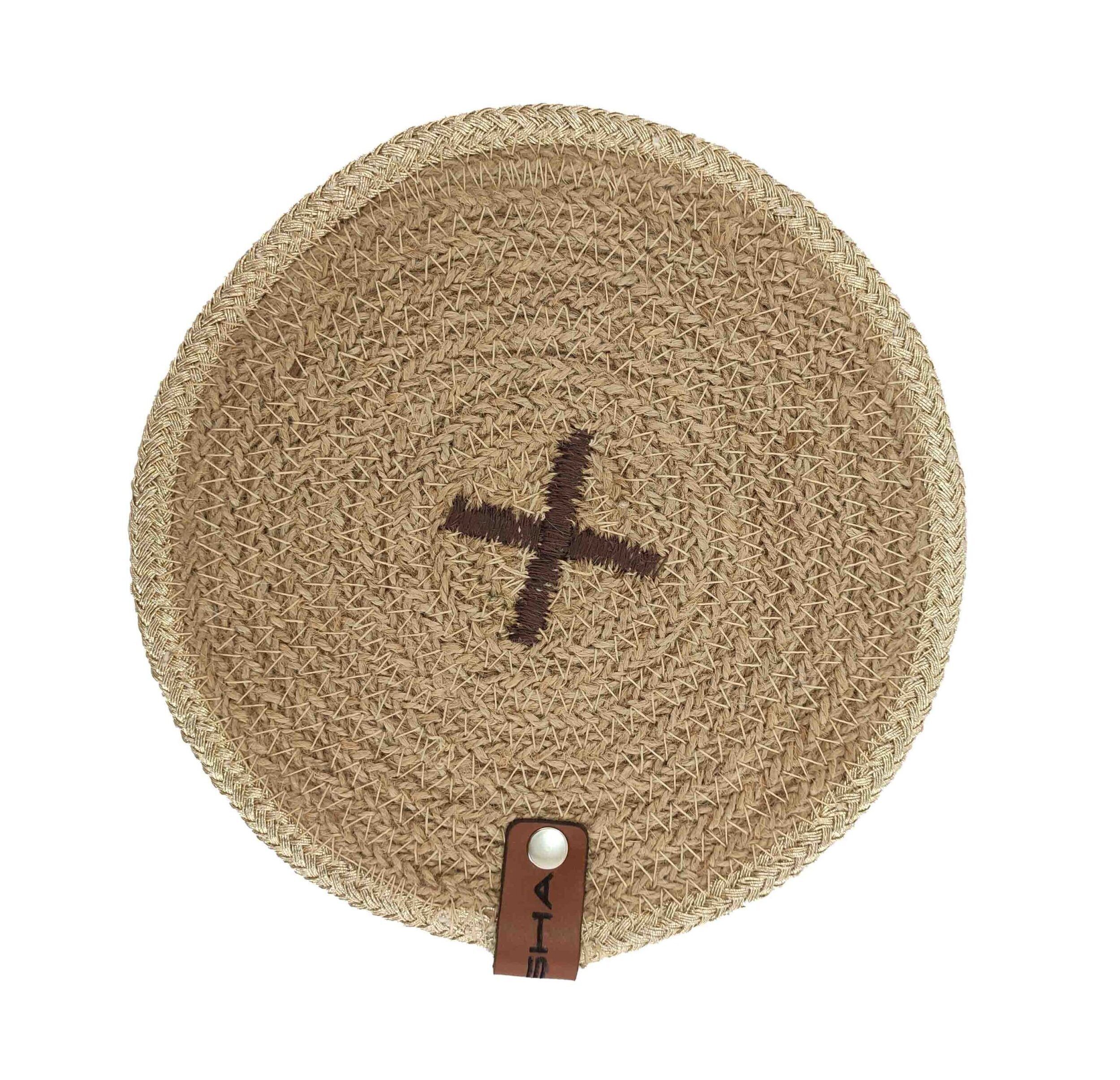 IMG_20220319_115202-scaled-1-2500x2410-1.jpg Natural and Silver Color Modern Jute Placemat - PM 012 - الصورة 1
