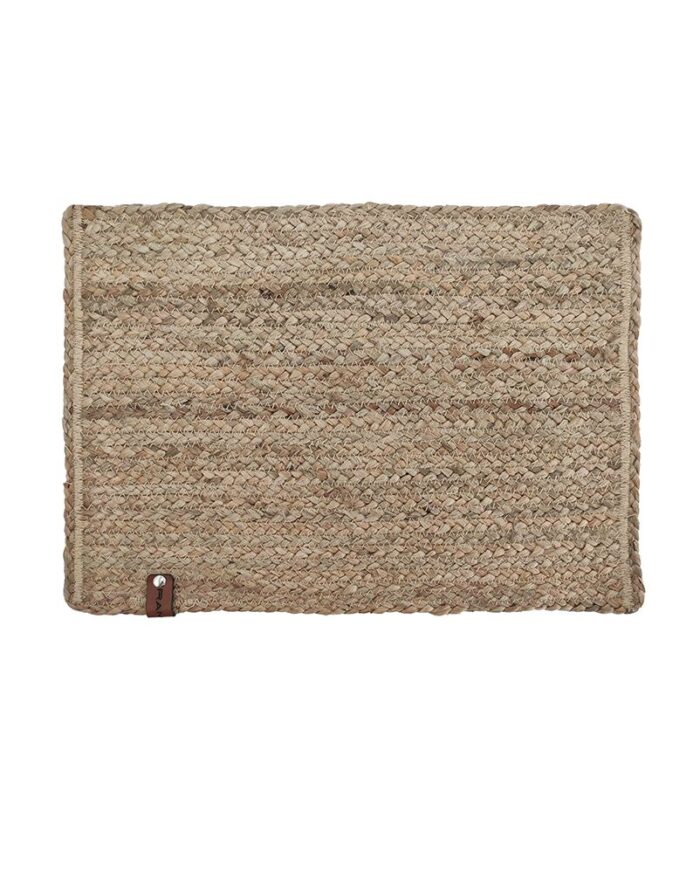 Natural Color Jute Table Decor Placemat - PM 005 (30x44cm) - Image 1