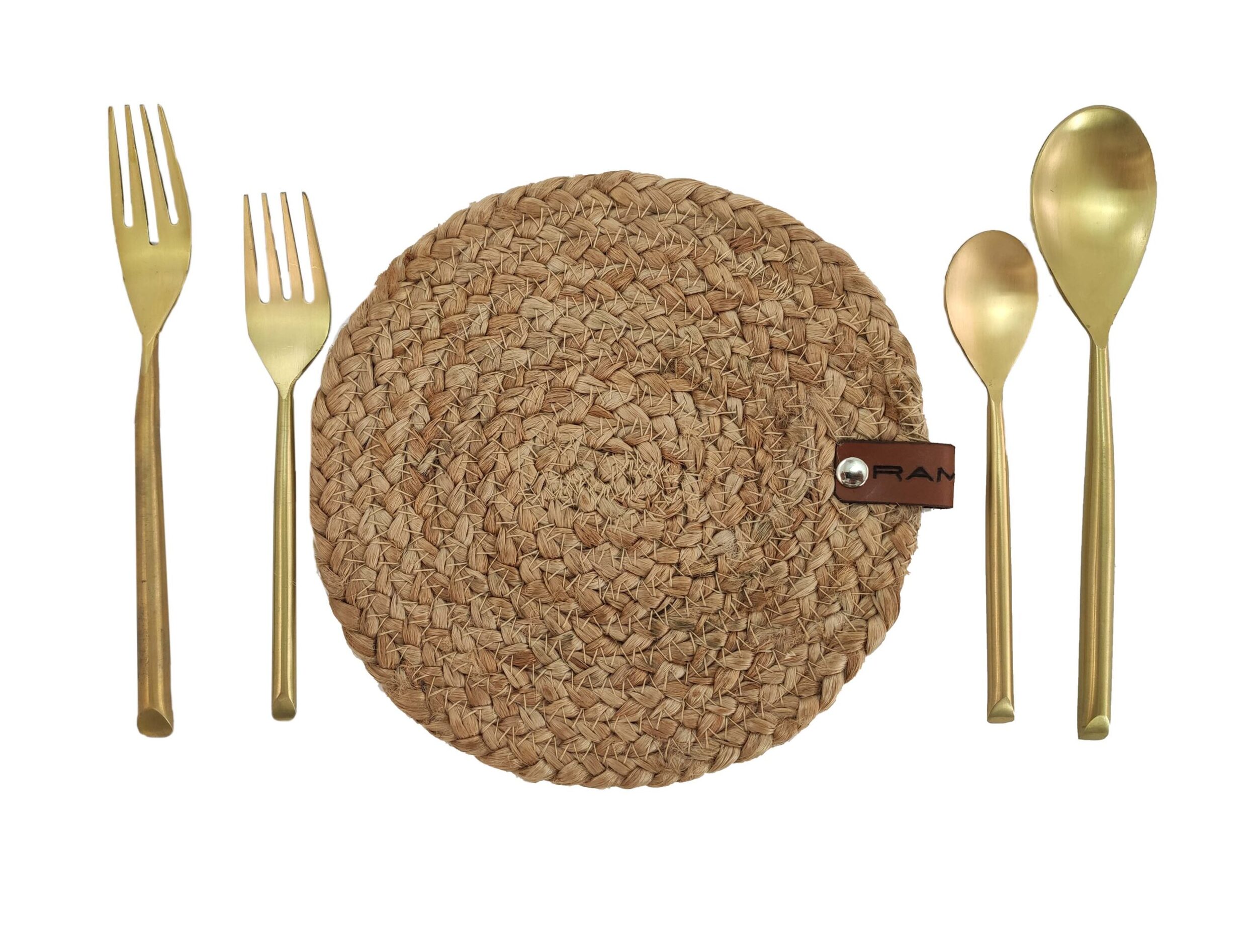 IMG_20220319_121714-1-scaled-1.jpg Natural Color Jute Round Dining Placemat - PM 001 - Image 2