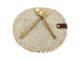 Bleach Color Round Kitchen Placemat, Coffee Placemat - PM 002 - Image 2