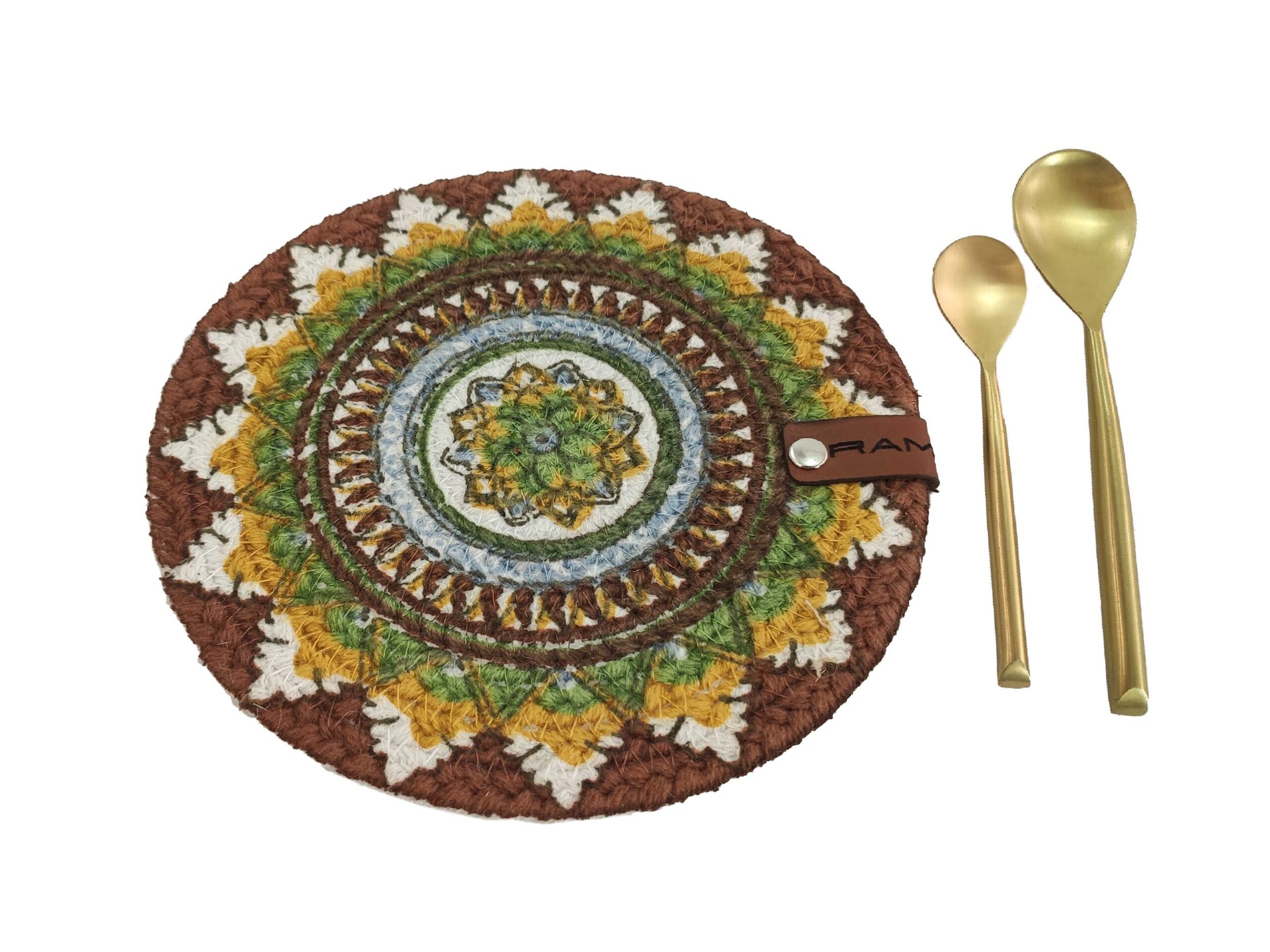 IMG_20220319_125648-scaled-1.jpg Multi Color Cotton Printed Placemat for Party & Event - PM 004 - الصورة 2