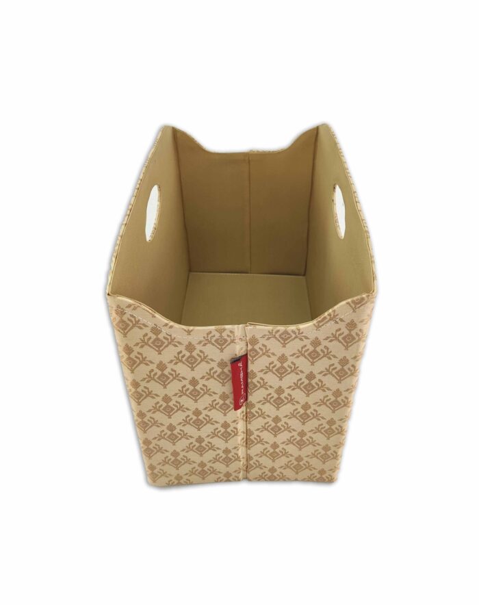Amazing Beige & Gold Basket - BK 004 (35x20x27cm) - Image 2