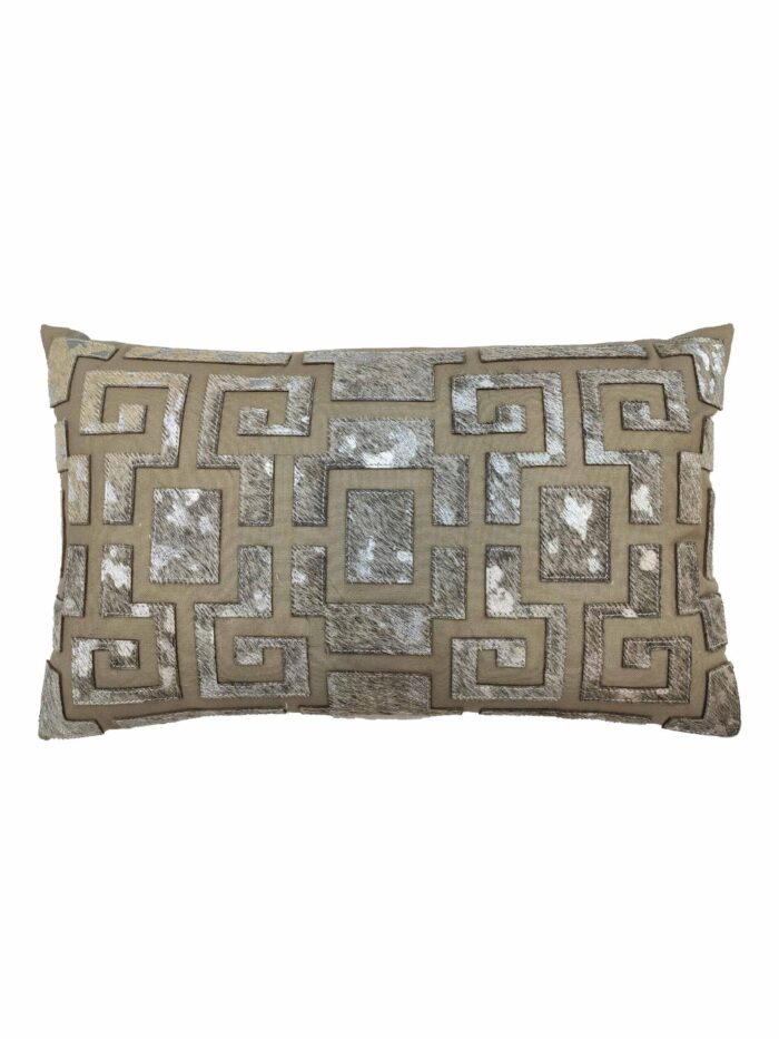 Home Decor Olive Green Soft Leather Cushion - CS 106 (30x50cm) - Image 1