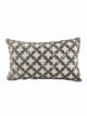 Beautiful Design White Leather Cushion - CS 103 (30x50cm)