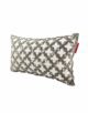Beautiful Design White Leather Cushion - CS 103 (30x50cm) - Image 2