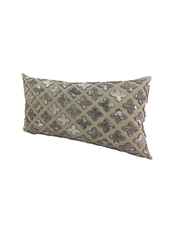 Home Decorative Olive Green Leather Cushion - CS 104 (30x50cm) - Image 2