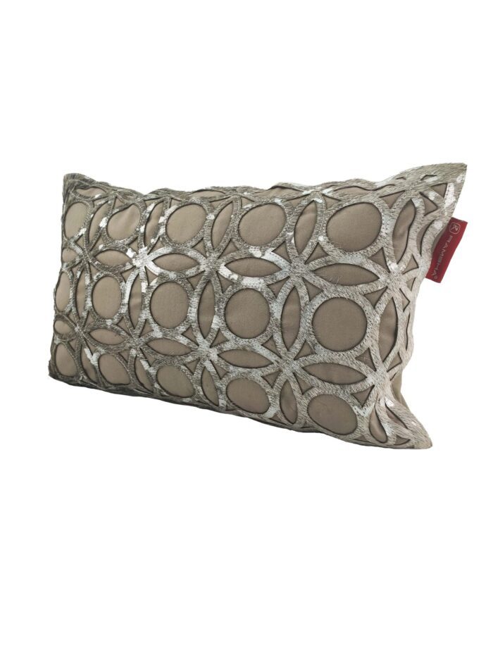 Home Decorative Olive Green Leather Cushion - CS 100 (30x50cm) - Image 2