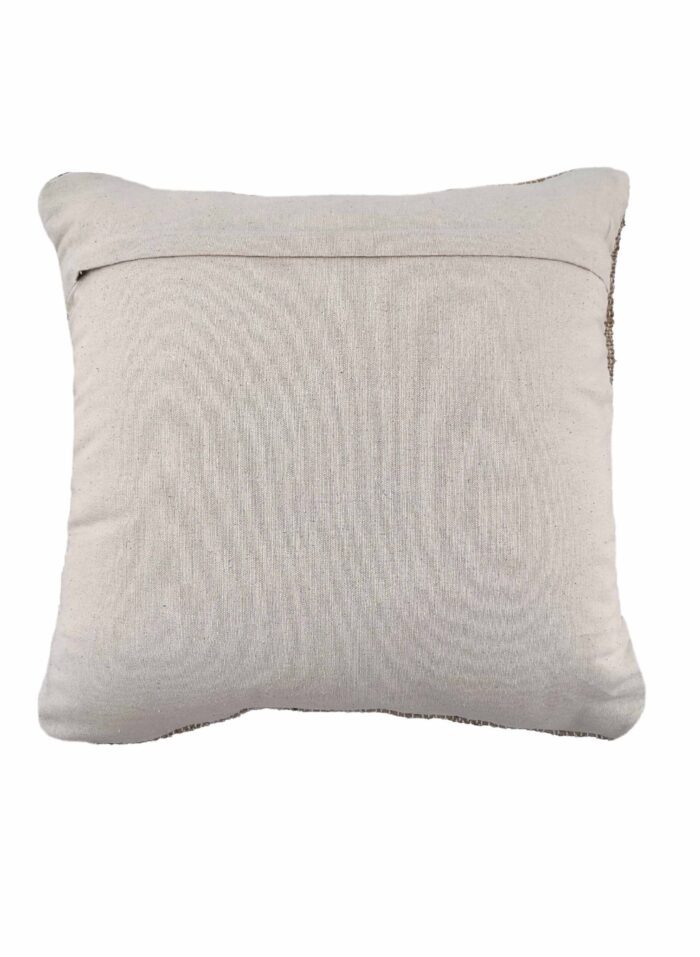 Natural Home Decor Living Room & Hallway Jute Cushion Cover with Filler - CS 131 (60x60cm) - Image 3