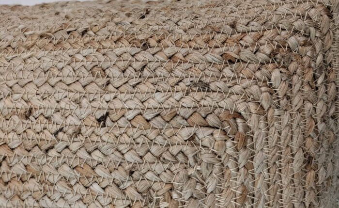 ⁦Natural Color Jute Tassel Cushion - CS 153 (40x40cm)⁩ - الصورة ⁦3⁩