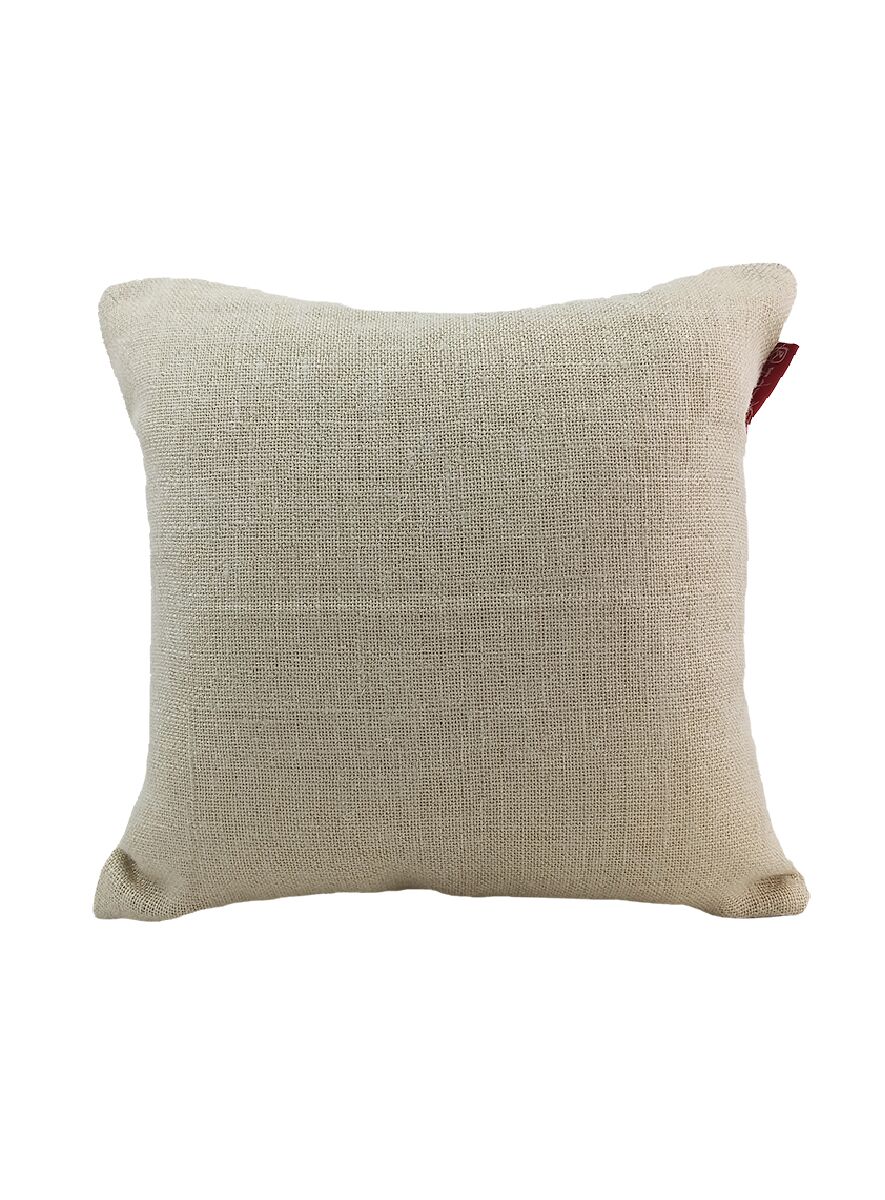 IMG_20220616_150027-885x1200-1.jpg Natural Color Jute Cushion with Filler for Living Room, Couch - CS 154 (40x40cm) - Image 1