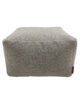 Grey Color Hallway Decor Cotton Pouf - PF 069 (50x50x30cm) - Image 2