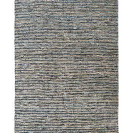 Multi Color Jute & Leather Woven Rug - WR 015 (200x300cm)