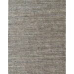 Multi Color Jute & Leather Woven Rug - WR 013 (200x300cm)