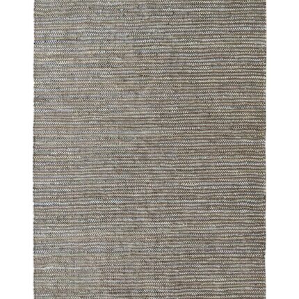 Multi Color Jute & Leather Woven Rug - WR 013 (200x300cm)