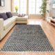 Multi Color Jute & Leather Woven Rug - WR 019 (170x240cm) - Image 5