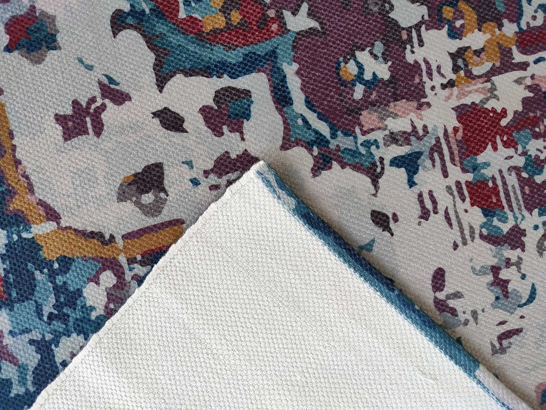 Guest Room Home Decor Digital Printed Rug DD 021: Elegant Comfort for Your Hospitality Space Guest room home decor digital printed rug DD 021, 170x240cm, elegant and versatile by Ramsha Home.