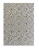 Grey & White Bedroom Printed Rug - SP 013 (140x200cm)
