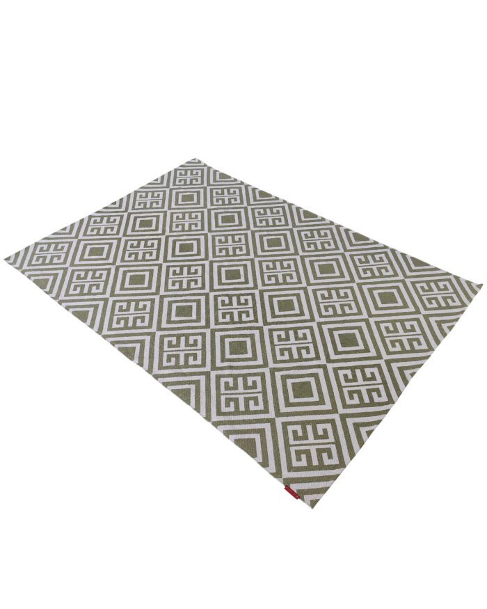 Grey & White Bedroom Printed Rug - SP 013 (140x200cm) - Image 3