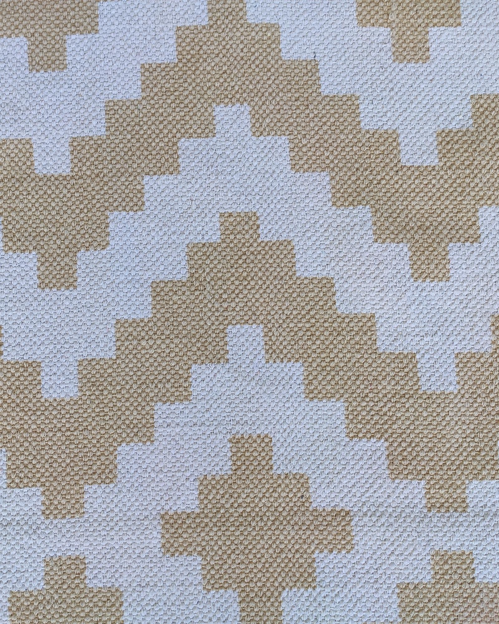 IMG_20220714_11080.jpg Beige & White Color Modern Floor Printed Rug - SP 016 (140x200cm) - Image 3