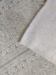 Brown & White Color Screen Printed Rug for Bedroom - SP 018 (140x200cm) - الصورة 2
