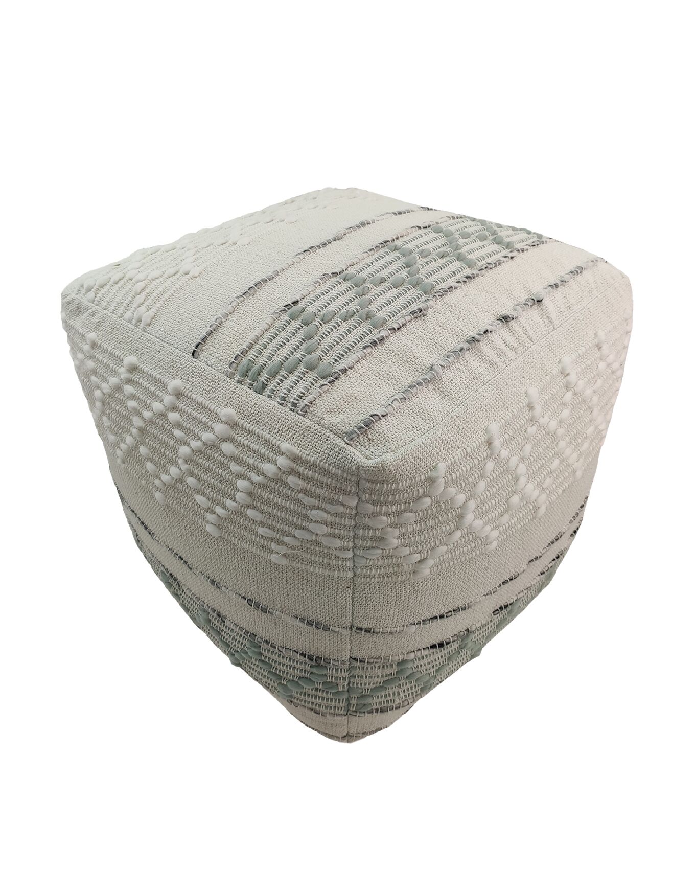 IMG_20220716_104619-2.jpg Guest Room Decor Pouf Natural Color - PF 068 (40x40x40cm) - Image 1