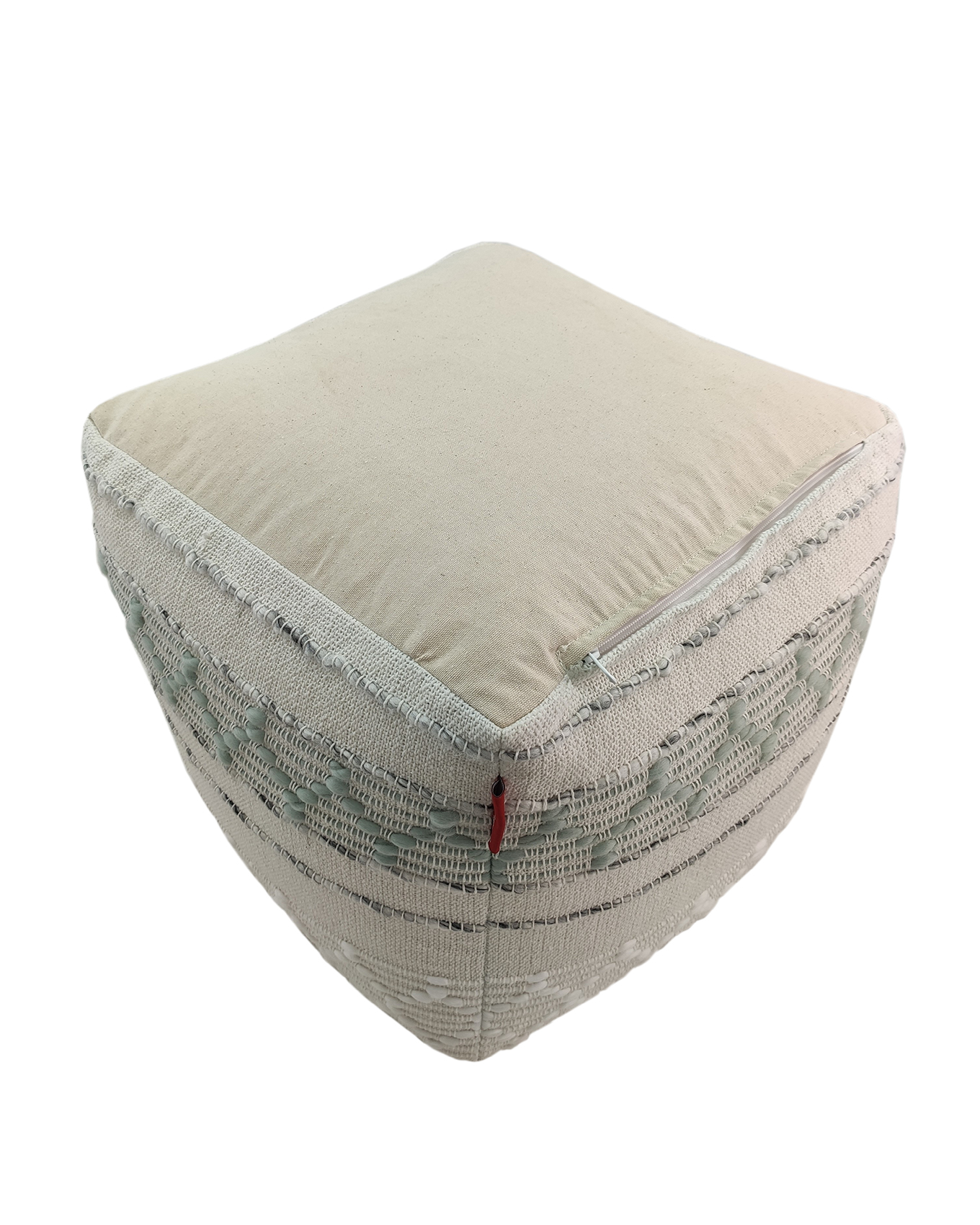IMG_20220716_104620.jpg Guest Room Decor Pouf Natural Color - PF 068 (40x40x40cm) - Image 3
