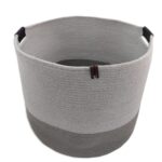 Handmade Cotton Basket with Handle - BS 019 (50Dx40Hcm)