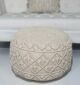 Macrame Pouf PF-070 50x50x30 cm by Ramsha Home