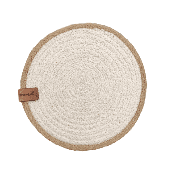 Natural and White Color Decor Placemat PM 013 - Image 1