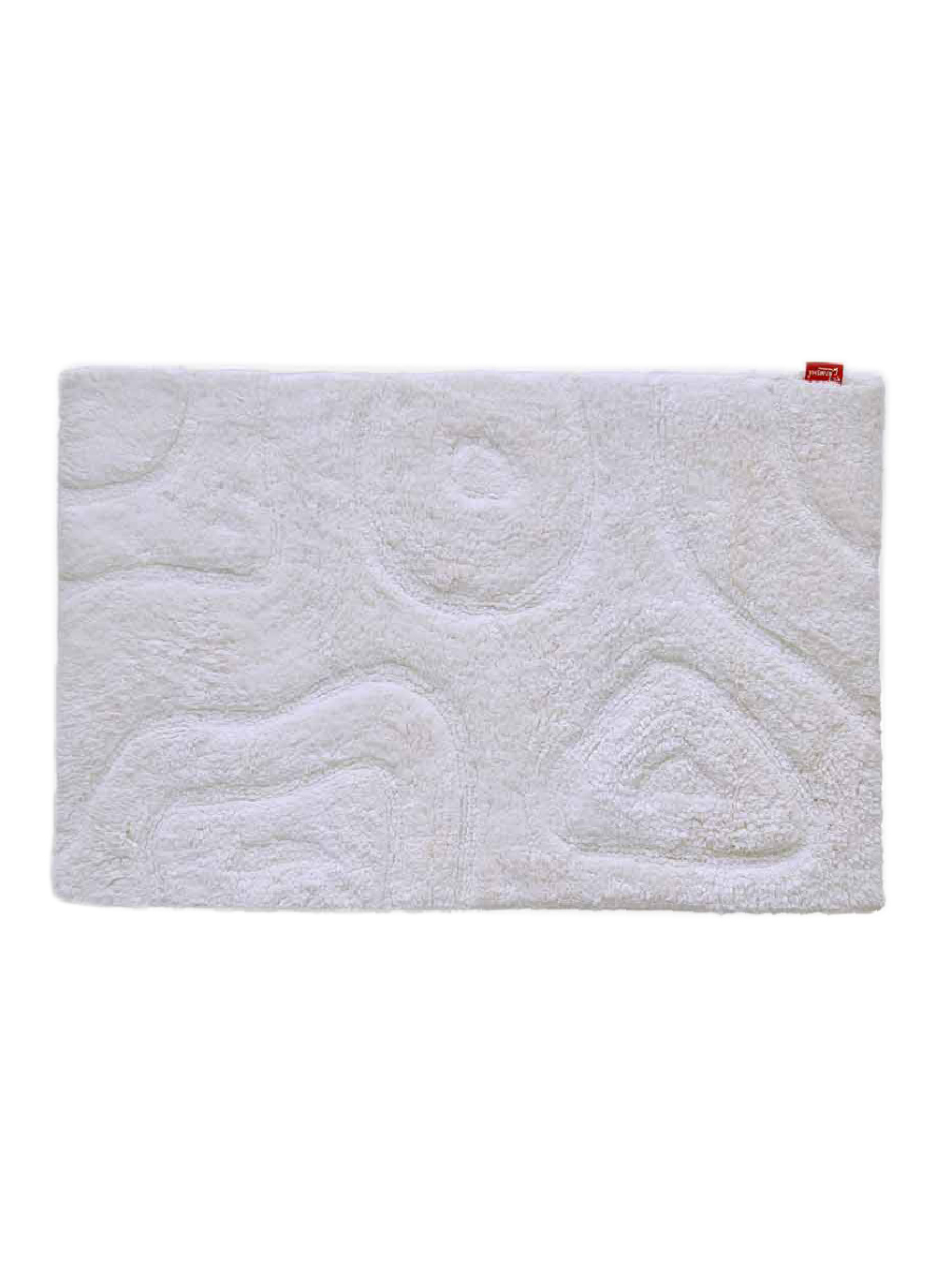 Ramsha-Carpet-Bathmat-BM-012-1.jpg Beautiful Bleach White Soft Cotton Bathmat - BM 012 (50x80cm)