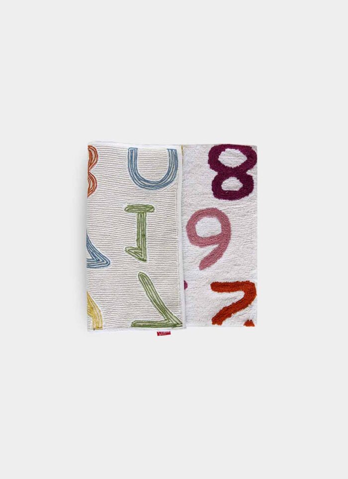 ⁦Handmade Multi Color Bathmat - BM 013 (50x80 cm)⁩ - الصورة ⁦3⁩
