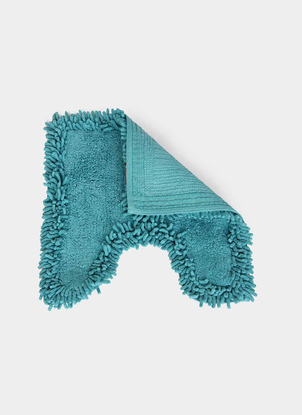 Ramsha-Carpet-Bathmat-BM-25-2-2.jpg Turquoise Non-Slip Cotton Bathmat - BM 025 (40x40cm) - الصورة 4