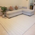 Woven rug by Ramsha Home رمشا المنزل with artisanal craftsmanship for elegant flooring