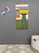 Living Room Wall Hanging WH 014 Multi Color (45x90cm) - Image 2
