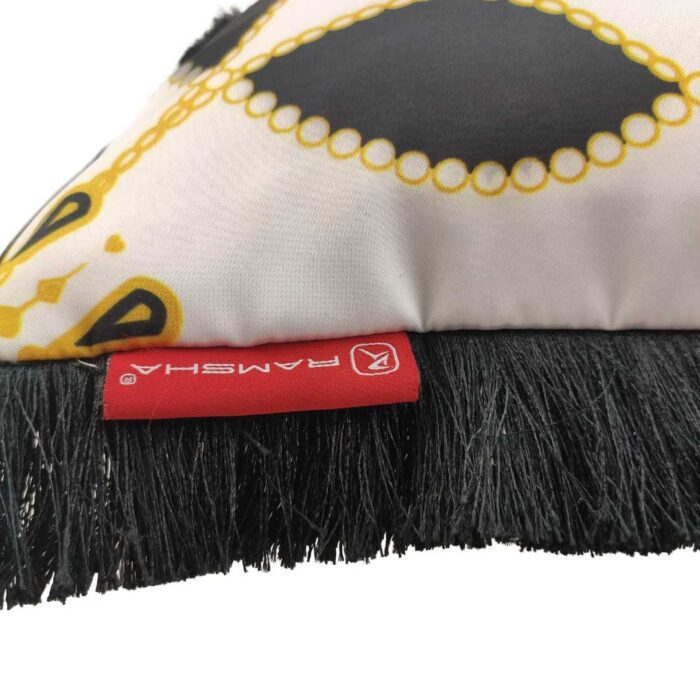 Multi-Color Modern Polyester Cushion with Filler for Window Seat, Car Seat - CS 055 (45x45cm) - Image 3