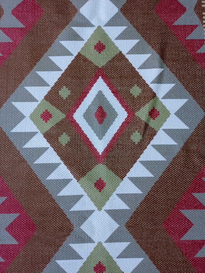 Stylish living room home decor digital printed rug DD 015, 60x90cm, adding charm to your space by Ramsha Home.