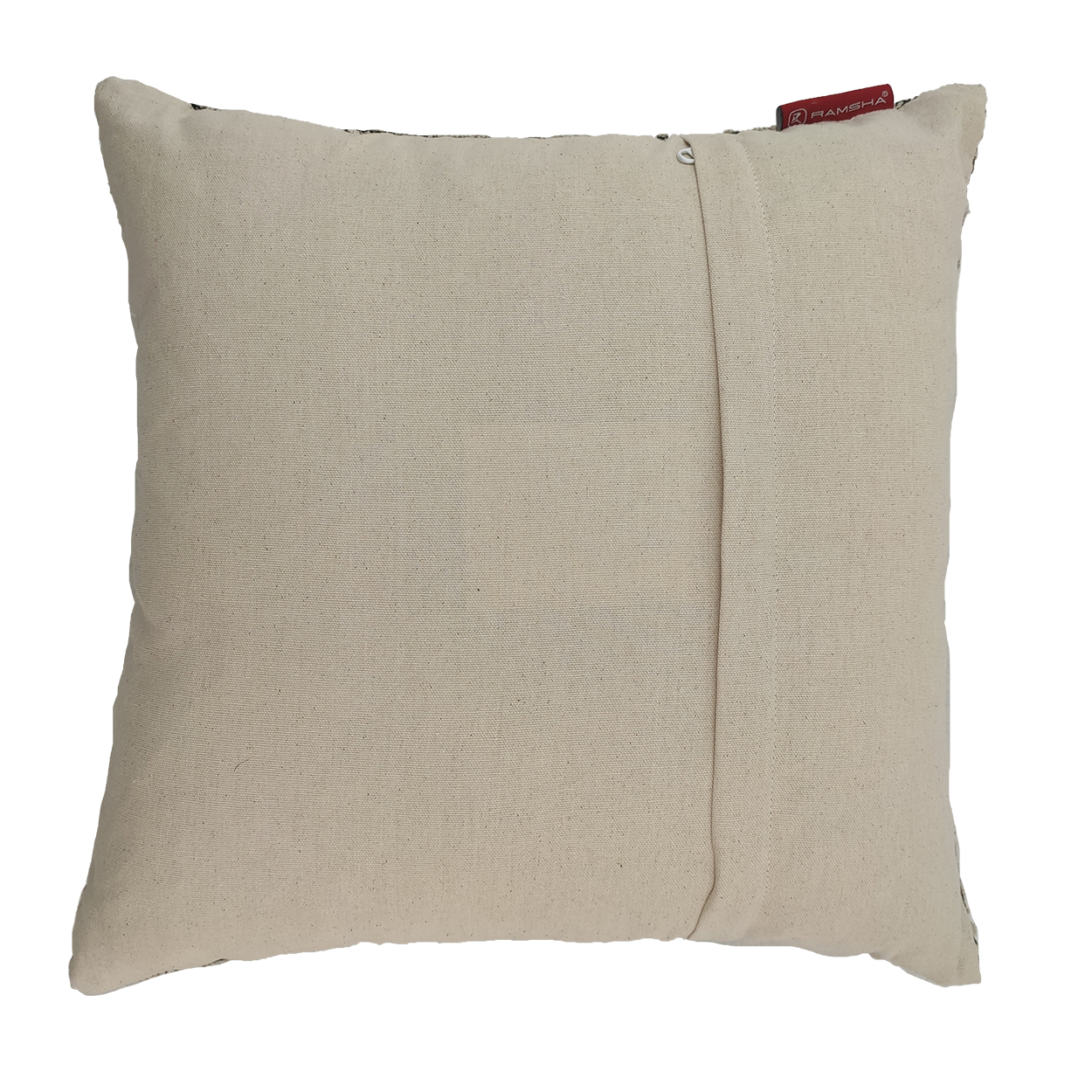 00 Natural & Black Color Cotton Cushion with Filler for Indoor and Outdoor - CS 204 (45x45cm) - Image 4