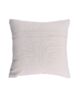 White Color Cotton & Acrylic Embroidery Cushion with Filler for Bed, Couch - CS 150 (45x45cm) - الصورة 5