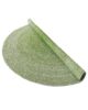 Handmade Green & White Color Cotton Round Braided Rug - BR 006 - الصورة 3